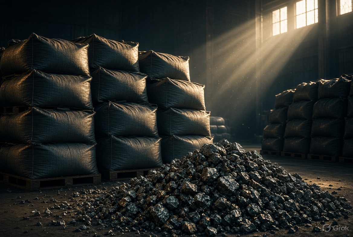 Ferroalloy warehouse